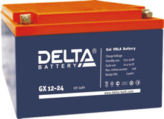 Аккумуляторная батарея GX 12-24 Delta GX 12-24 фото, купить, цена, магазин